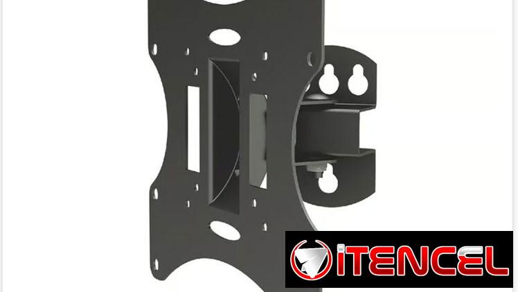Soporte De Pared Unno Tekno Para TV 23–42” Inclinable Y Giratorio VESA 200×200 Carga 66lb Montaje Ajustable