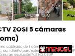 CCTV ZOSI 8 cámaras (Domo). Sistema 8 cámaras resolución Full HD 1080P. Para exteriores. Nuevo