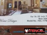 Base para tv plasma pantalla plana mire las fotos plegables con movimientos en varios angulos