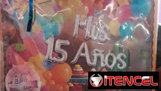 3500 si se llevan los 4 Set Globos