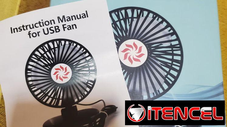 Ventilador con usb para oficina, auto , computadora