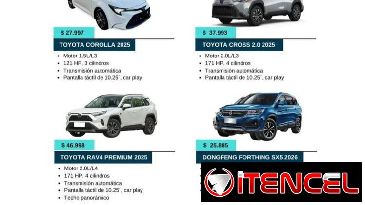 Venta de Autos en Cuba con entrega inmediata con kit de mantenimiento.