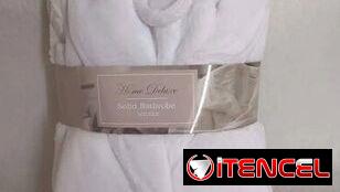 Albornoz Unisex de Felpa Suave home deluxe. 📞56249037
