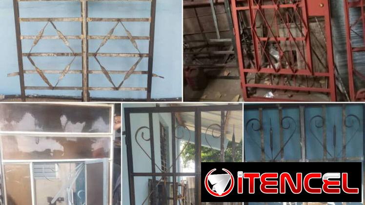 Herrero. ¡Confecciono puertas y ventanas de hierro a medida!