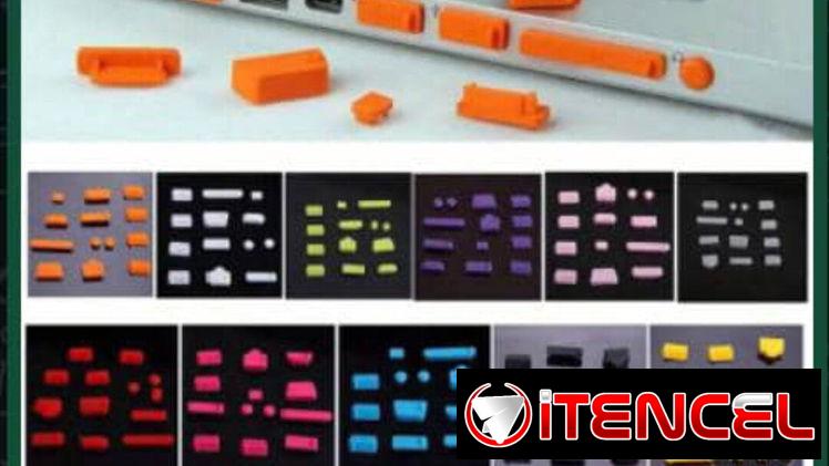 Tapones antipolvo para la laptop
