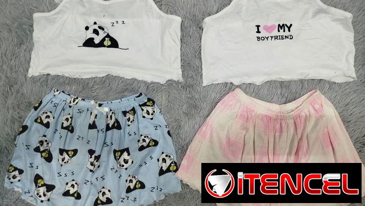 Pillamas _ juegos de dormir unitallas hasta una talla M.  6 USD