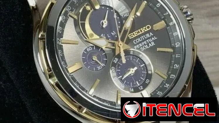 58049738 , RELOJ DE LUJO MARCA SEIKO COUTURA PERPETUAL SOLAR MODELO SSC376 , SELLADO EN CAJA CON GARANTIA , OFERTONNNN