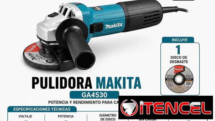 Pulidora amoladora angular profesional Makita