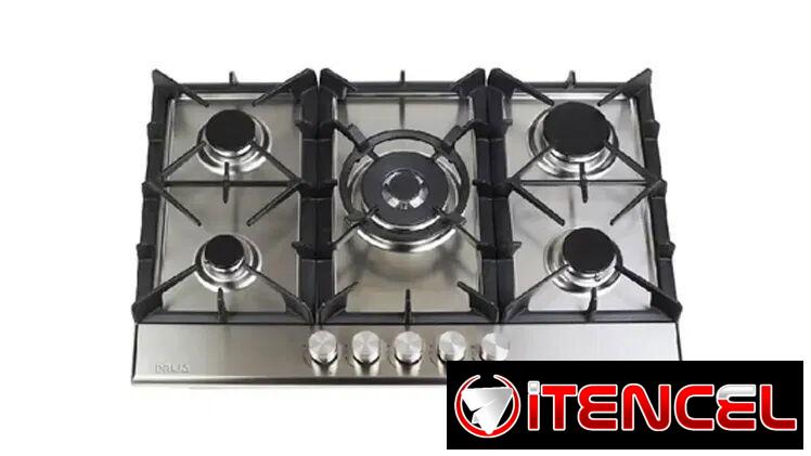 Estufa Gas Empotrable Milan Drija 76x76cm *PRECIO: 140 USD*