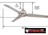 Ventilador de techo para exterior