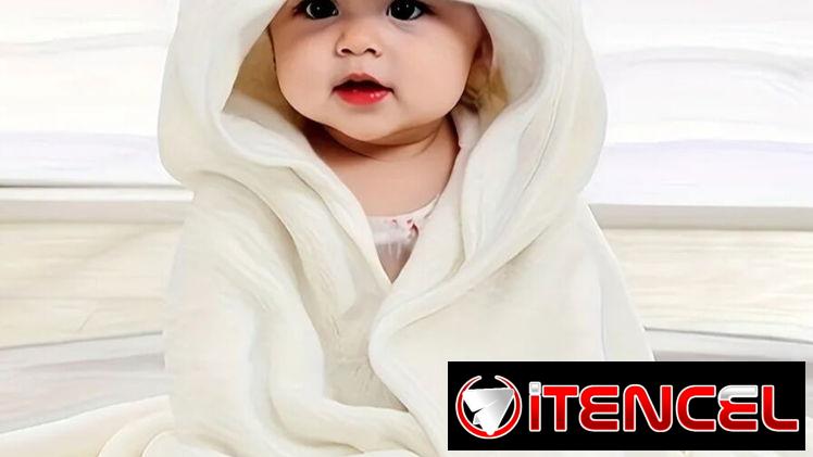 Toalla de baño de microfibra súper absorbente para bebé 5000 cup