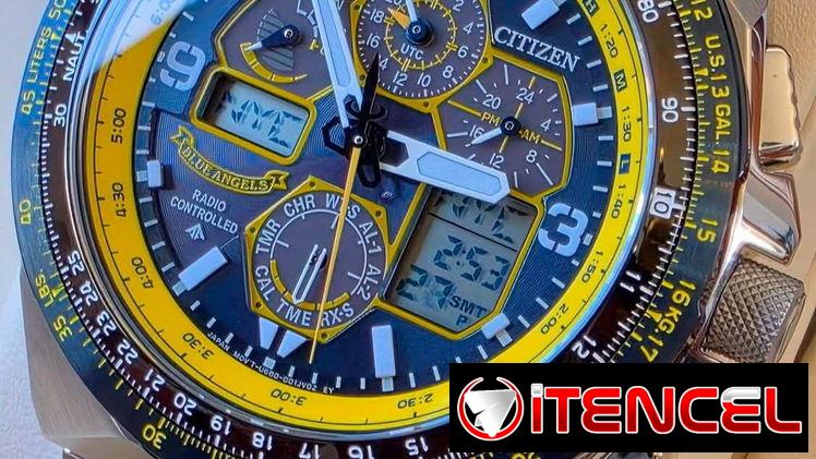 JY8125-54L ✈  ¡ estreno !  ✈edición blue angels 6ta generacion promaster skyhawk de citizen eco drive