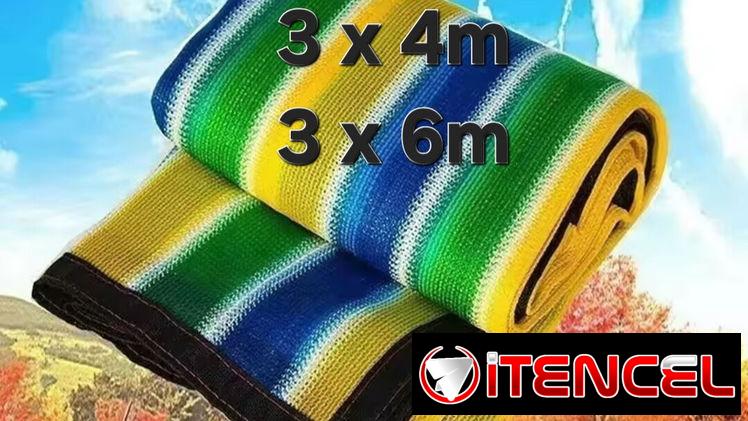 Malla de atenuación solar/refresco de ambiente