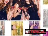 Globos de #, cortinas, manteles, piñatas, gorros, caretas, banderin, velas de chispa, libritos, jugueticos, confituras