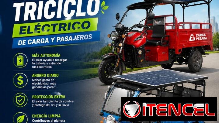 Realizo trabajos de poner paneles a los triciclos electricos