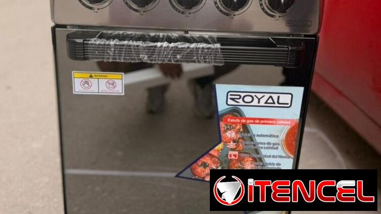 COCINA ROYAL 4 Hornillas con Horno y Magneto.Factura, Garantía y Domicilio Gratis.