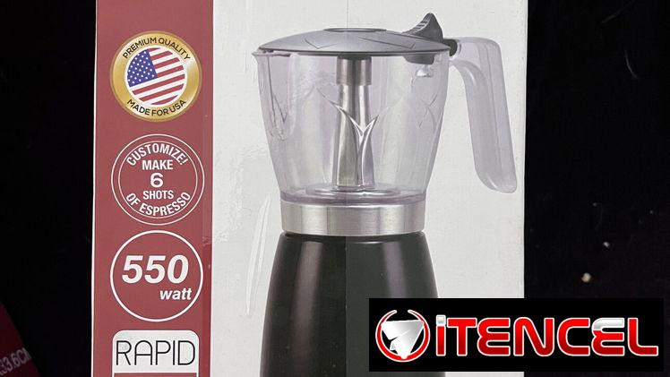Cafetera eléctrica 6 tazas