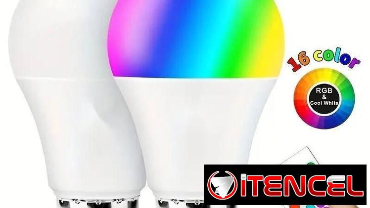 📞53884600.🎇BOMBILLO LED con control remoto 🎇 Mensajería disponible.🚴