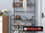 Organizador de zapatos y carteras de 5 pisos
