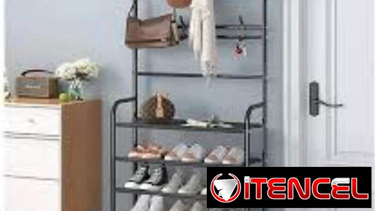 Organizador de zapatos y carteras de 5 pisos