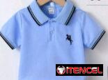 Conjunto de niña, saya-short y pulover de niño