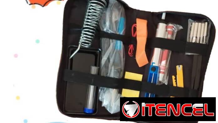 Sep de cautin con estuche y aditamentos