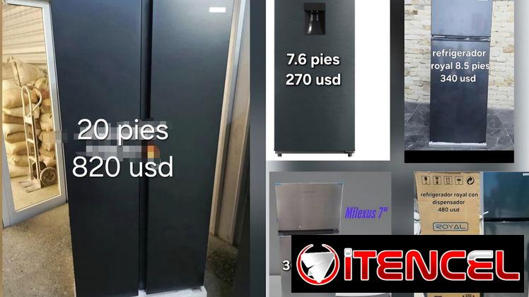 Refrigeradores Samsung y Royal