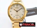 RELOJ CITIZEN ECODRIVE WEEKENDER (EM0752-54P) DE MUJER , NUEVO A ESTRENAR , 35MM EN ACERO INOXIDABLE DORADO  58049738