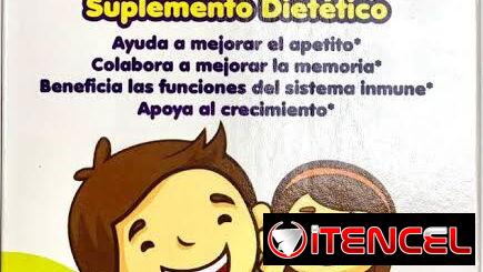 Mega vitamina en suspensión para niños