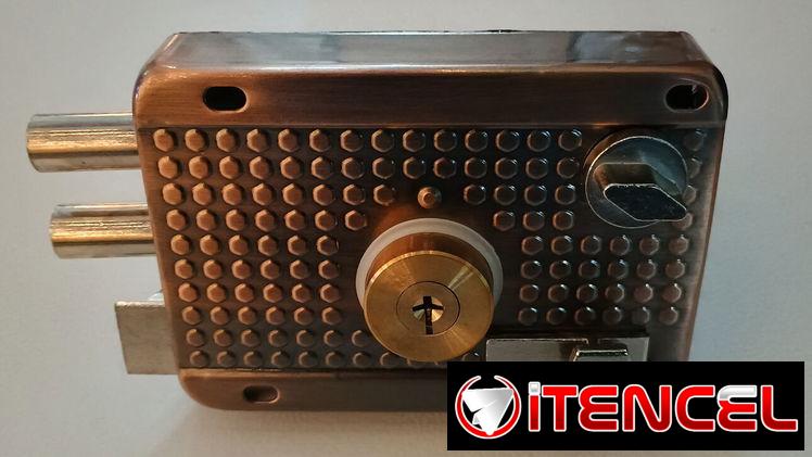 CERRADURA PARA PUERTA DE HIERRO 🛡️🔐