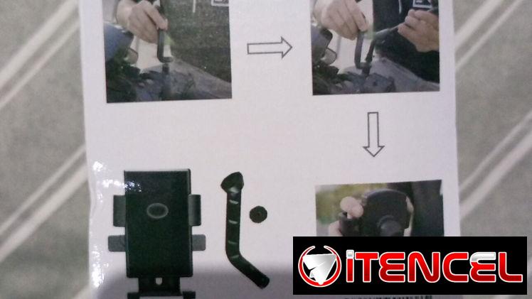 Portacelular para moto.