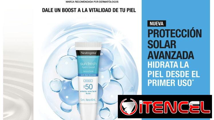 Protector Solar Neutrogena Sun Fresh Hydro Boost