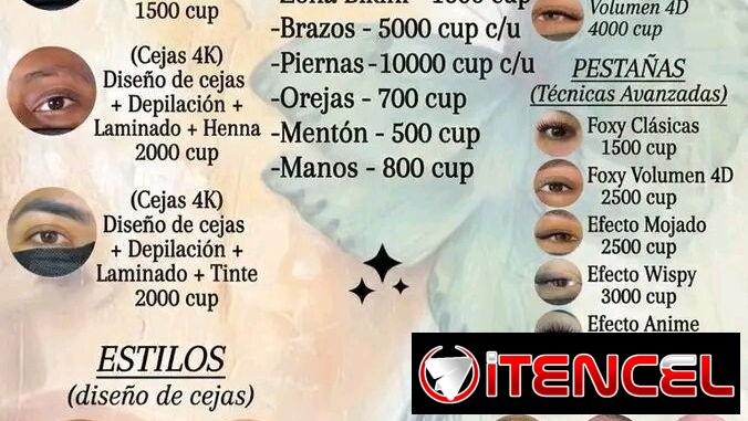 💖 Salón para cejas y pestañas 💖