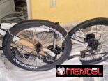 Bicicleta negra medida 26 nueva 0km con mensajería incluida