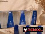 Set de vasos de vidrio (3 piezas) 🥤✨Excelente regalo: medianos y altos. Algo fino. WhatsApp 56249037