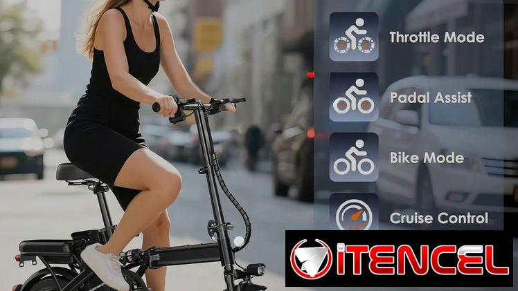 Bicicleta eléctrica. New en su caja. Velocidad hasta 20 MPH Batería 48 V