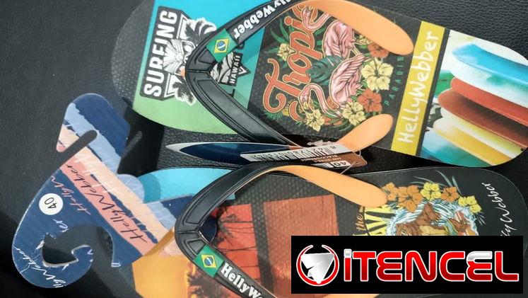 Chancletas de diferentes modelos