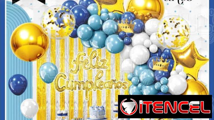 Globos, decoraciones para cumpleaños