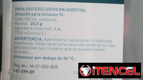 Manitol suero