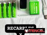 ⭐Par de Pilas Recargables TIPO C AAA 1100m  y  AA 3400mWh ⭐ Batería 9v 6F22 Recargable / Par 18650=15$ WhatsApp 53881002
