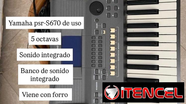 Yamaha psr-S670 de uso