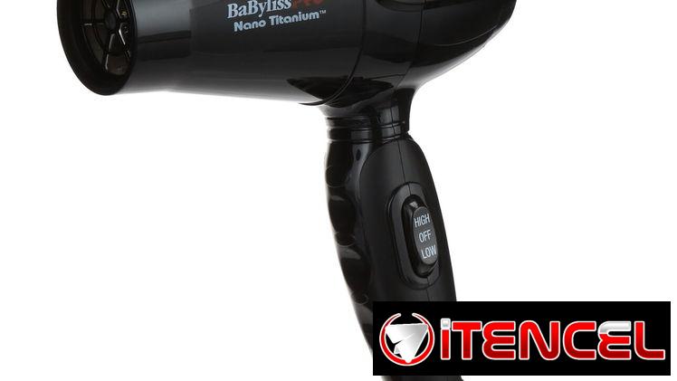 💨 BaBylissPRO Bambino Secador De Viaje Nano Titanium | Compacto, Liviano, Bivolt Y Antifrizz 🌍 Envío* + Garantía**