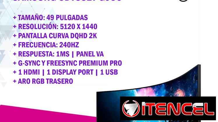 🖥️Monitor Samsung Odyssey G95C 49″ Curvo