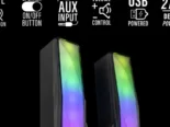Periphio RGB 2.0 Channel Soundbar | videojuegoshabana.com