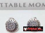 Aretes Pandora. Precios en cada foto. Garantía incluida en su compra. Mensajería disponible. LM joyería