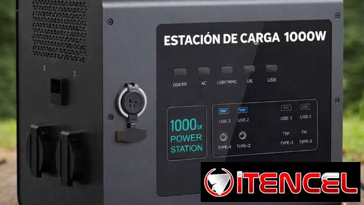 Estación de carga 1000w-1176Wh