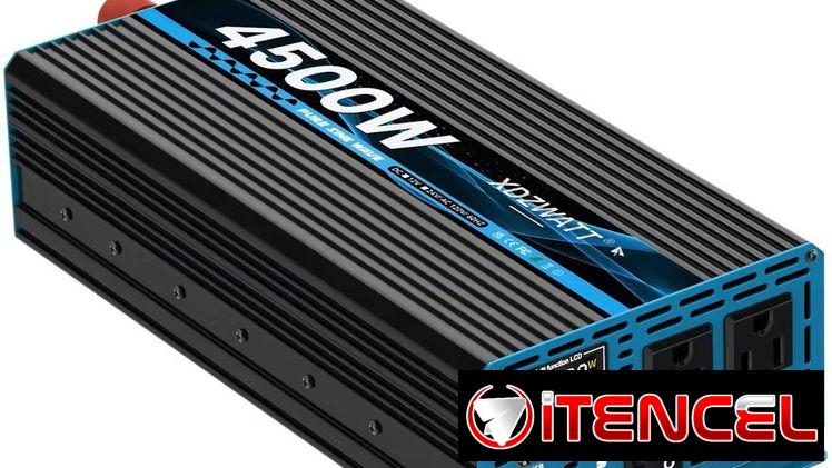 XDZWATT Inverter de onda pura 2200W Continuos 4500W pico 12v a 120v 60hz
