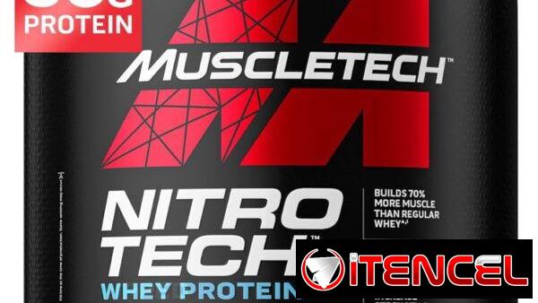 Proteínas Nitrotech Muscletech 4lb (40-44serv) 30gr protena + 3gr Creatina Monohidratada 50512915