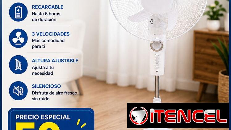Ventilador Recargable Milexus
