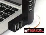 * Adaptador 3 puertos USB Hub USB Splitter